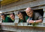 TV conservationist opens new wildlife pond and hide at Kelling Heath Holiday Park